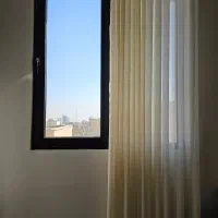 پرده حریر پانچی با چوب پرده|پرده، رانر، رومیزی|تهران, توحید|دیوار