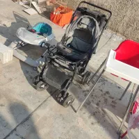 لوازم سیسمونی کودک نوزاد کالسکه کریر تخت صندلی غذا|تخت و صندلی بچه|تبریز, |دیوار