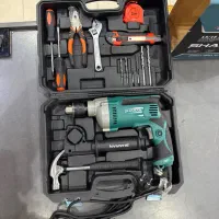 دریل ۱۳ چکشی صنعتی نیم تنه فلزی شاران با ضمانت|ابزارآلات|کرج, ساسانی (قلمستان)|دیوار