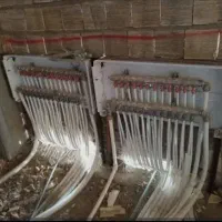 لوله کشی ساختمان و برق کشی