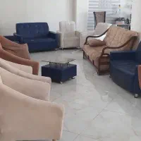 مبل راحتی ۷ نفره(حراج فوری به دلیل جابه جایی)|مبلمان خانگی و میز عسلی|تهران, پونک|دیوار