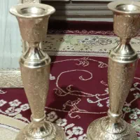 آینه و شمعدان|صنایع دستی و سایر لوازم تزئینی|اصفهان, شهرک کاوه|دیوار