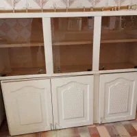 ست کامل کابینت فلزی آشپزخانه به همراه سینک ظرفشویی