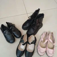 فروش چهار جفت کفش دخترانه در حد نو|کفش و لباس بچه|تهران, افسریه شمالی|دیوار