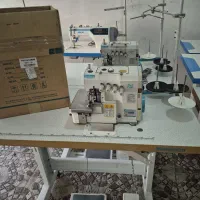 چرخ خیاطی صنعتی زیگزال ۴نخ دینام سرخود نانبنگ