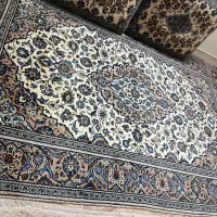 فرش دستبافت کاشان کرم ۱۲ و ۶ متری|فرش|تهران, بلورسازی|دیوار