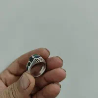 انگشتر نقره رکاب مانی ده جواهر زمرد یاقوت کبود|جواهرات|پاکدشت, پاکدشت (مامازند)|دیوار