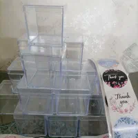 جعبه گیفت باکس هدیه پلکسی با لیبل رایگان