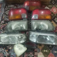 چراغ، قفل پدال ،قاب فابریکی ،درب داشبوردپراید