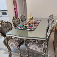 میز غذا خوری ۶نفره|میز و صندلی غذاخوری|رباط‌کریم, |دیوار