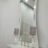 آینه کنسول چوبی