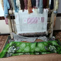 فرش زرنیم نیمه کاره