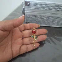 آویز و گوشواره گل|جواهرات|قم, شاه سید علی|دیوار