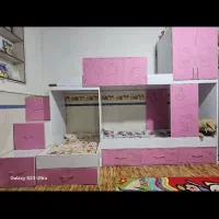 تخت خواب کودک و نوجوان|تخت و سرویس خواب|زابل, |دیوار