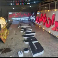 تابلو چلنیوم تابلوساز روان ال ای دی led نئون