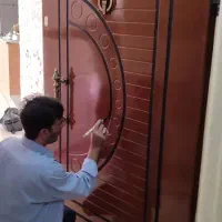 تعمیر درب شکسته رنگ کاری نصب انواع دربهاضد سرقت|خدمات پیشه و مهارت|تبریز, |دیوار