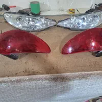 چراغ جلو عقب 206