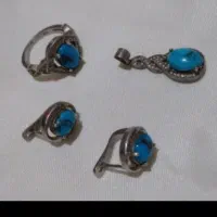 نیم ست نقره