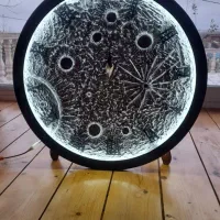 ماه وساعت نورانی