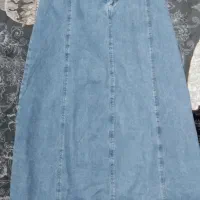 دامن جین بلند زنانه نو|لباس|دهلران, |دیوار