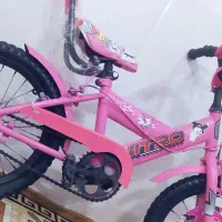 دوچرخه دخترانه صورتی سایز 16 نو سالم محکم|دوچرخه، اسکیت، اسکوتر|محمدشهر, محمدشهر|دیوار