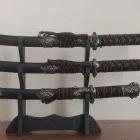 شمشیر سامورایی دکوری|صنایع دستی و سایر لوازم تزئینی|شاهین‌شهر, مسکن مهر|دیوار