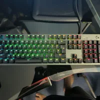 کیبورد گیمینگ لاجیتک g512 carbon blue switch rgb|قطعات و لوازم جانبی رایانه|کرمان, |دیوار