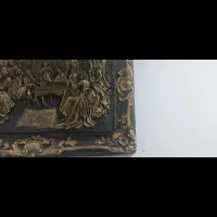 فروش تابلو سه بعدی بزرگ ورق طلا