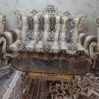مبل ۹ نفره.کاملا سالم.جنس چوب راش درجه یک.|مبلمان خانگی و میز عسلی|پیشوا, |دیوار