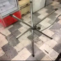 میز شیشه ای ۴نفره