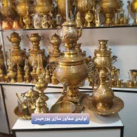 i6recتولیدات برنجی سماور گازی برقی ذغالی زغالی 6gv|قوری، کتری، قهوهساز دستی|اصفهان, دستگرده|دیوار