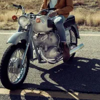 موتور ایژ روستا روسی قدیمی