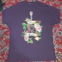 تیشرت طرح گیتار سایز ۳۸تا ۴۴
