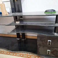 میز تلوزیون شیشه