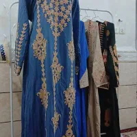 ماکسی وارداتی مخمل وآب طلا|لباس|آبادان, |دیوار