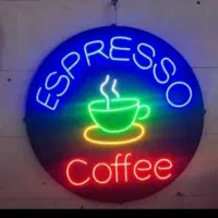 تابلو ال دی قهوه اسپرسو شکل فنجون مارکت|فروشگاه و مغازه|مشهد, پنجتن|دیوار