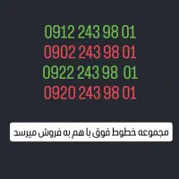 سیم کارت کد ۲ با شماره ۰۹۱۲۲۴۳۹۸۰۱