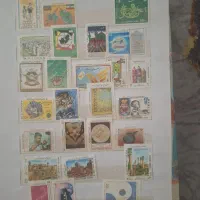 کلکسیون کوچک تمبر خارجی و ایرانی و اسکناس سری|کلکسیون سکه، تمبر، اسکناس|مشهد, احمدآباد|دیوار