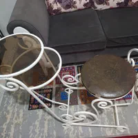 میز تلفن فلزی
