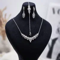 سرویس نقره جواهری عیناً طلا ساعت وست حلقه|بدلیجات|تبریز, |دیوار