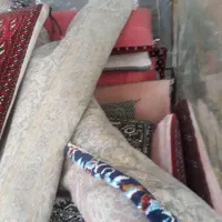 تعدادی پشتی و فرش با سایز های مختلف|پشتی|تویسرکان, |دیوار