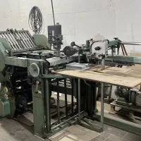 دستگاه ورق تاکنی اشتال سه ورقی آلمان غربی کارکردکم|ماشین‌آلات صنعتی|قم, کوه سفید|دیوار