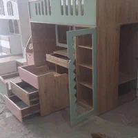 سرویس خواب نوجوان دوطبقه 2طبقه|تخت و سرویس خواب|مشهد, خواجه ربیع|دیوار