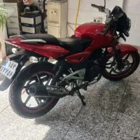 موتور 92 پالس 180 دوشمع استارتی فنی درحد خشک سالم|موتورسیکلت|تهران, نعمت‌آباد|دیوار