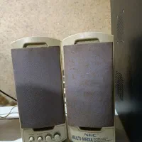 کامپیوتر دست دوم کامل با مانیتور و اسپیکر|رایانه رومیزی|املش, |دیوار