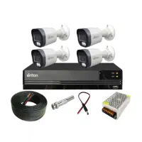 پکیج چهار دوربین برایتون با بدنه فلزی