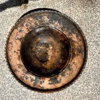 منقل مسی قدیمی کلکسیونی|کلکسیون و سرگرمی|رودسر, |دیوار