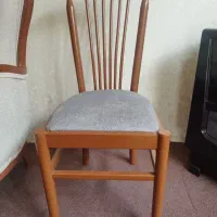 مبل صندلی چوبی