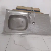 سینک به همراه شیر اهرمی دوعدد شلنگ پیسوار
