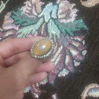 انگشتر عقیق قرمز شجر فیروزه|جواهرات|زاهدان, |دیوار